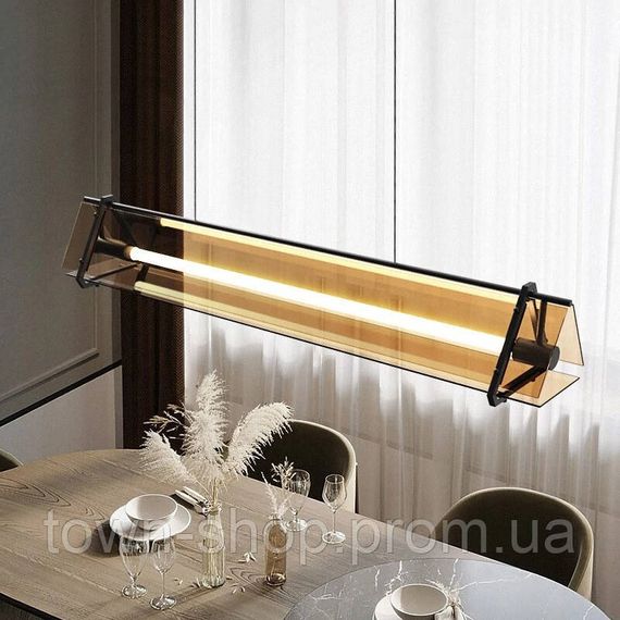 Люстра потолочная LED CO1-1000-k Черный 25-150х18х100 см. | Зображення 2