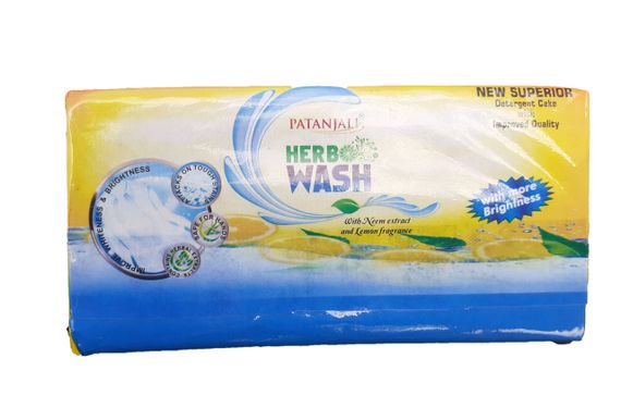Мыло гипоаллергенное Herb wash c Нимом и Розой Патанджали 250 г, | Зображення 1