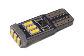 Світлодіодна лампа StarLight T10 9 діодів 4014 12 V 0.3 W WHITE / друкована плата / мультиполярна