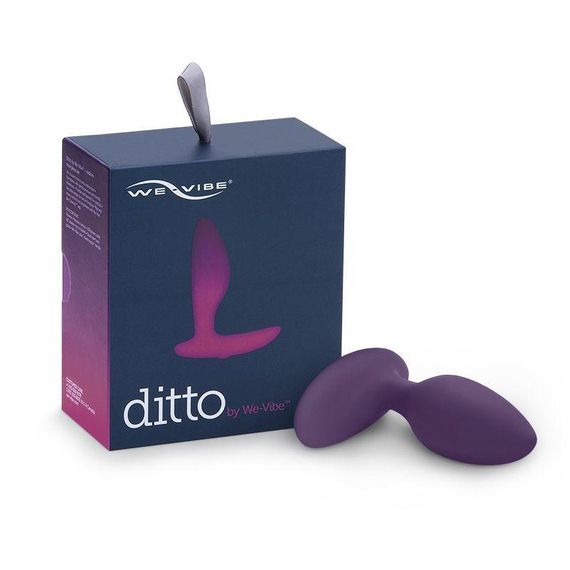 Анальна смарт-вібропробка We-Vibe Ditto Purple з пультом ДК | Зображення 7