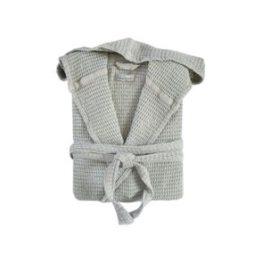 Халат Lotus Home 107827 Туреччина L/XL  Бавовна + бамбук Світло-сірий