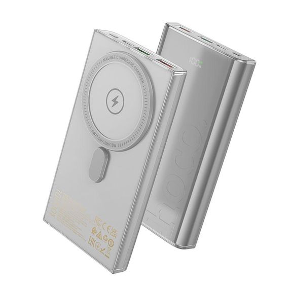 Універсальна Мобільна Батарея Power Bank Hoco Q22 Taurus 22.5W+PD20W magnetic digital display 10000mAh Колір | Зображення 3