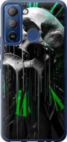 Чехол на Tecno POP 5 LTE BD4 Череп-часы "4100u-2639-17620"