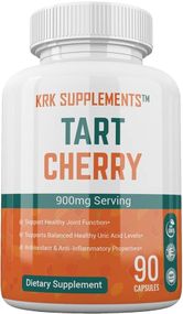 Екстракт терпкої вишні Krk Supplements Tart Cherry Extract 900 mg 90 caps