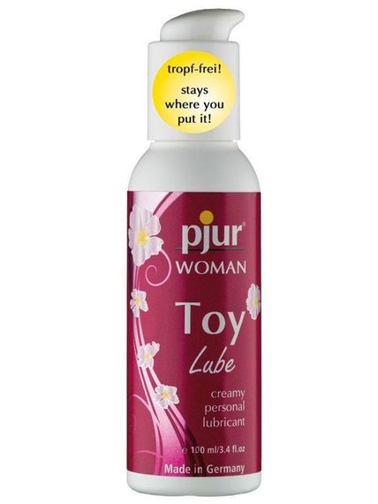 Крем-лубрикант для іграшок pjur Toy Lube (100 мл) на гібридній основі, не стікає Sex Aura