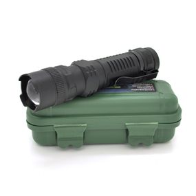 Фонарик ручной POWERMASTER MX-511.1LED CREE Q5.3W, 3 режима, ZOOM, Black, USB
