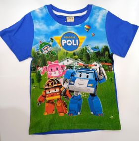 Футболка Robocar в. шар 3г/98/28, Синий