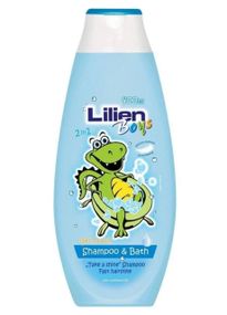 Дитячий шампунь та піна для ванни 2в1 для хлопчиків Lilien Shampoo & Bath Boys 400 мл