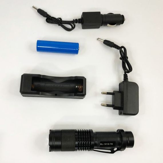 Фонарик тактический аккумуляторный ручной Police BL-1812-T6, Сверхмощный фонарик, OQ-412 Фонарик полис | Зображення 6