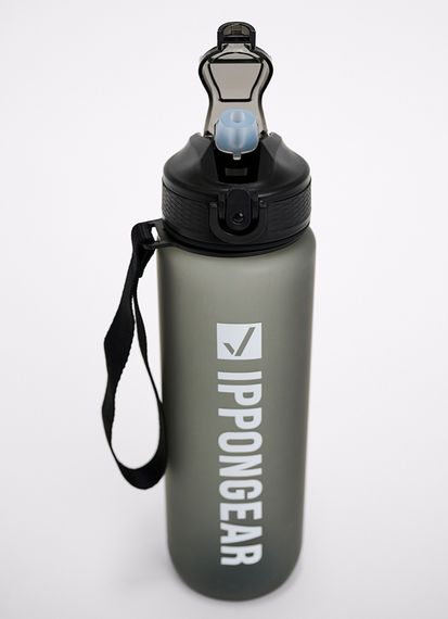 Пляшка для води IPPONGEAR, чорна, 1 000 мл | Зображення 3