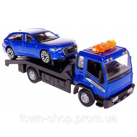 Игровой набор с автомоделью "Audi A6 Avant" Bburago 18-31418 масштаб 1:43 | Зображення 1