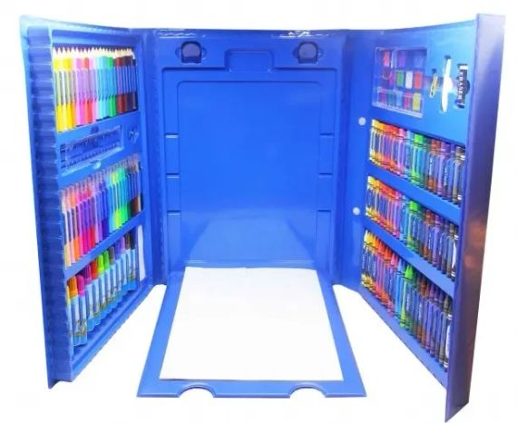 Набір для малювання у валізі з мольбертом 208 предметів | Зображення 5