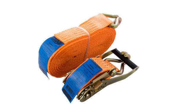 Ремень стяжной 3Т 12м х 50мм (пласт. ручка) СИЛА | Зображення 1