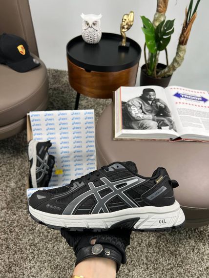 Кросівки ASICS Gel-Venture 6 Gore-Tex Black Grey весна / осінь А4480 43 27,5 | Зображення 7