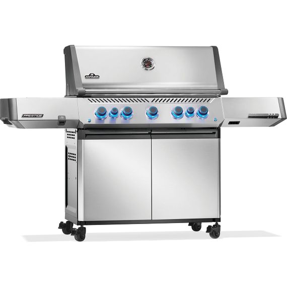 Газовий гриль Napoleon Prestige P 650 з бічною конфоркою Sizzle Zone та вертілем (69632) нерж сталь P665VRSIBPSS-RC Код: 013839 | Зображення 1