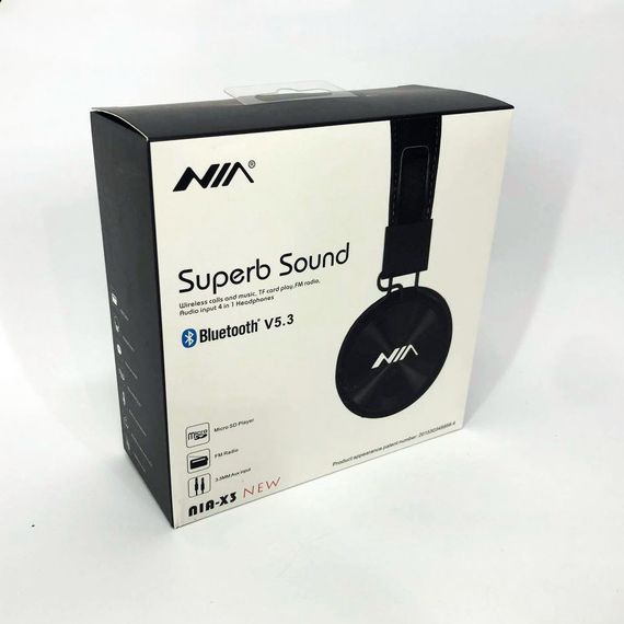 Бездротові навушники для спорту NIA X3 | Бездротові bluetooth навушники | навушники VJ-228 для смартфона | Зображення 9