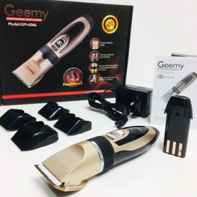 Тример Geemy GM-6066 с двумя сменными аккумуляторами 5W