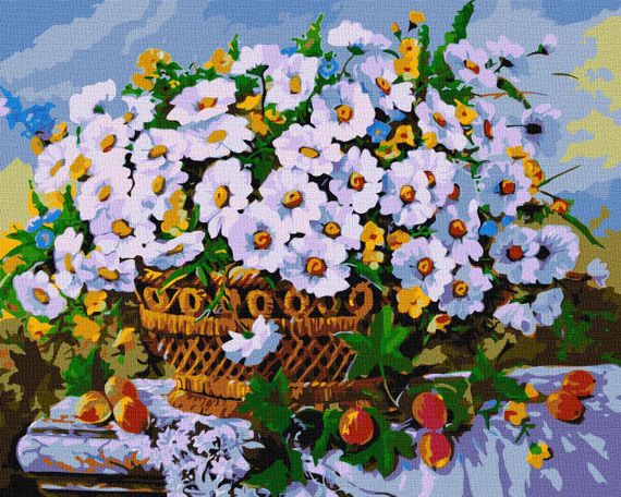 Картина за номерами "Краще квіти" KHO3118 40х50