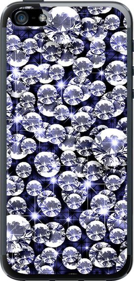 Чехол на iPhone 5s бриллиант "1742u-21-17620"