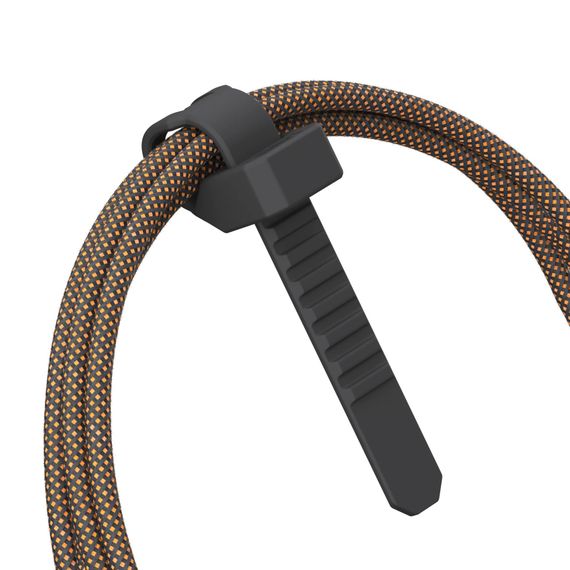 Дата кабель USB-C to USB-C 0.75m v3.2 240W Rugged double braided nylon black+orange UAG (9B4415114097) | Зображення 9