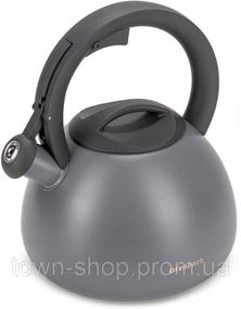 Чайник Ofenbach Silver 2.7л нержавеющая сталь, со свистком, серый матовый NB-100321
