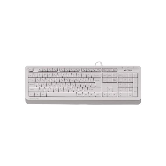 Клавіатура A4Tech FKS10 USB White