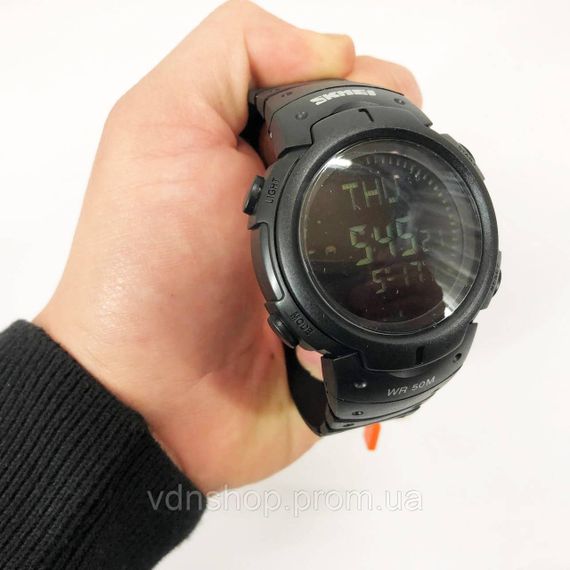 Годинники для військових і відпочинку SKMEI 1231BK, Модні наручні електронні годинники CD-60 | Зображення 8