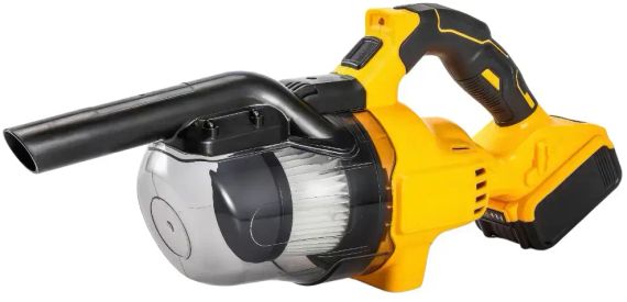 Акумуляторний пилосос для автомобіля, 5000 мAh, 48V, жовтий, 5520, / Портативний пилосос / Пилосос для дому | Зображення 4