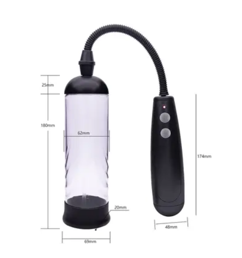 Автоматична помпа Boss Series: PENIS PUMP THE BEST ENLARGEMENT SYSTEM sexstyle | Зображення 5