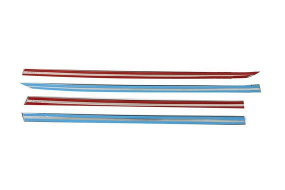 Молдинг дверний OmsaLine для AllSpace (4 шт, нерж) для Volkswagen Tiguan 2016↗ | Зображення 2