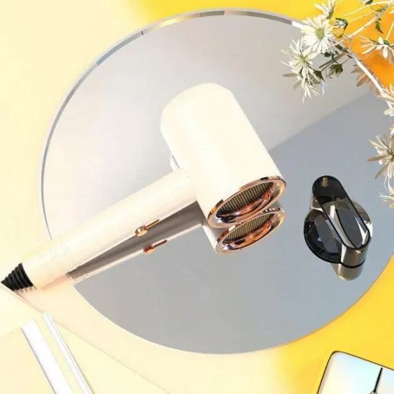 Мощный фен LY-96 с турбо потоком воздуха для сушки и укладки волос с насадкой концентратор | Зображення 5