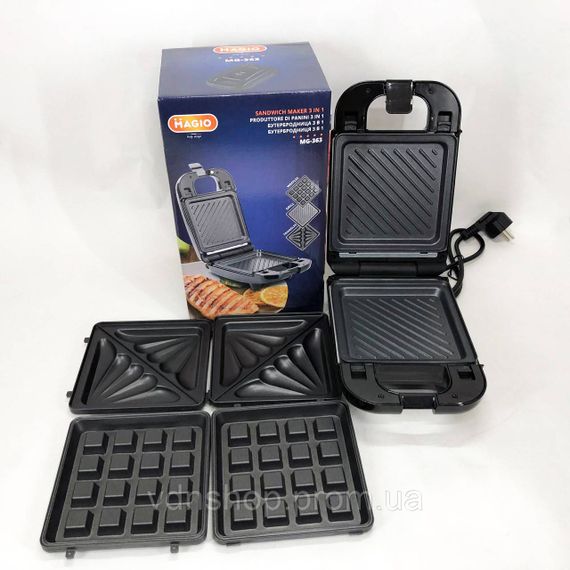 Домашний гриль для стейков, Гриль-решетка для овощей Мультипекарь с функцией гриля кухни SU-35 | Зображення 1