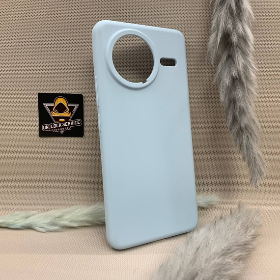 Чохол м'який для Poco F7 Pro Протиударний | Soft Touch | Блакитний