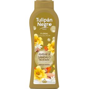 Гель для душу парфумований Tulipan Negro Shower Gel - Ambar & Sandalo (650 ml)