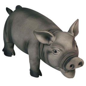 Іграшка для собак Flamingo Black Pig, 22 см
