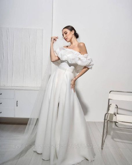 Весільна сукня Хмаринка, органза | Зображення 2