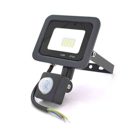 Прожектор LED з датчиком руху Ritar ZB-PGGY-10W, 10W, SMD2835, IP65, 800Lm