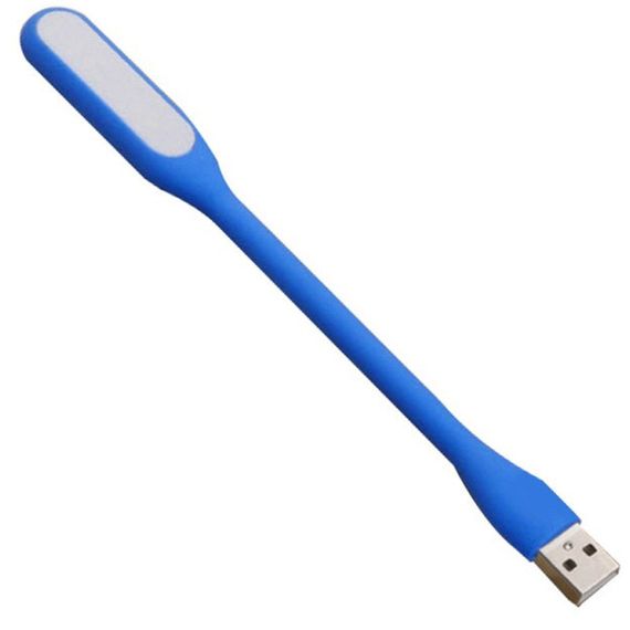 USB лампа Colorful (длинная) Синий | Зображення 1
