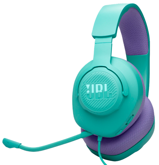 Гарнітура JBL QUANTUM 100M2 Cyan (JBLQTUM100M2CYN)