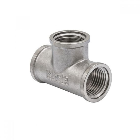 Трійник нікельований 1/2" ВВВ KOER KR4826