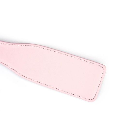 Паддл Liebe Seele White & Pink Leather Paddle Sex Aura | Зображення 3