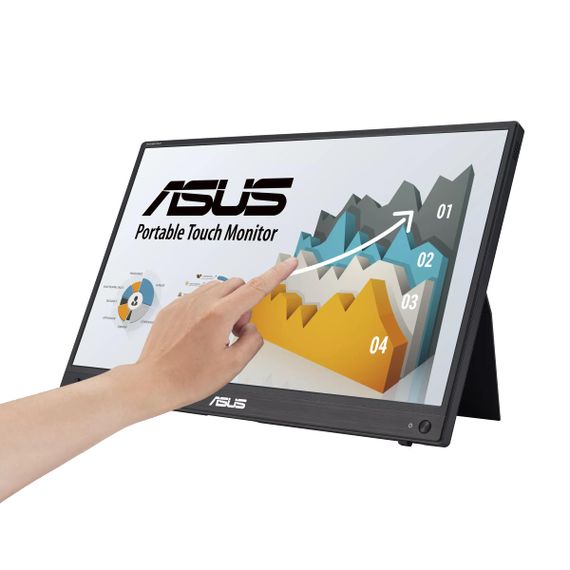 Монитор портативный Asus 15.6&quot; ZenScreen MB16AHT mHDMI 90LM0890-B01170 | Зображення 3