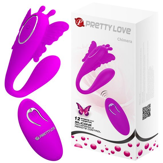 Вібратор - Pretty Love Chimera Stimulator Purple Sex Aura