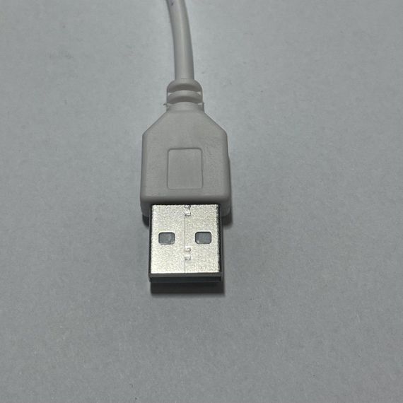 Светодиодная лента белая USB ЮСБ 30см, 5V адаптер (работает от повер банка) (6470) | Зображення 3