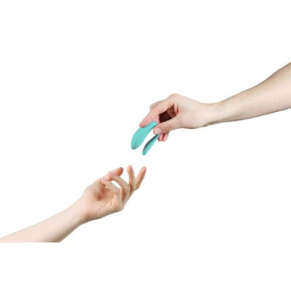 Инновационный смарт вибратор для пар Sync Lite We-Vibe, силиконовый, мятный sexstyle | Зображення 7
