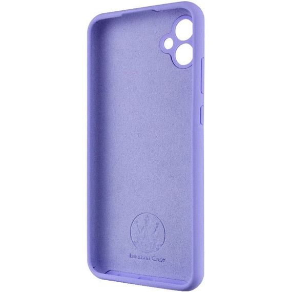 Чохол Silicone Cover Lakshmi Full Camera (AAA) для Samsung Galaxy A05 Бузковий / Dasheen | Зображення 3