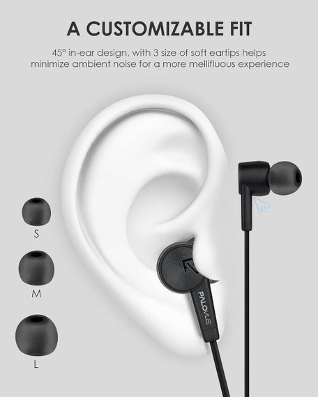 Навушники-вкладиші PALOVUE USB Type-C з мікрофоном і регулятором гучності | Зображення 1