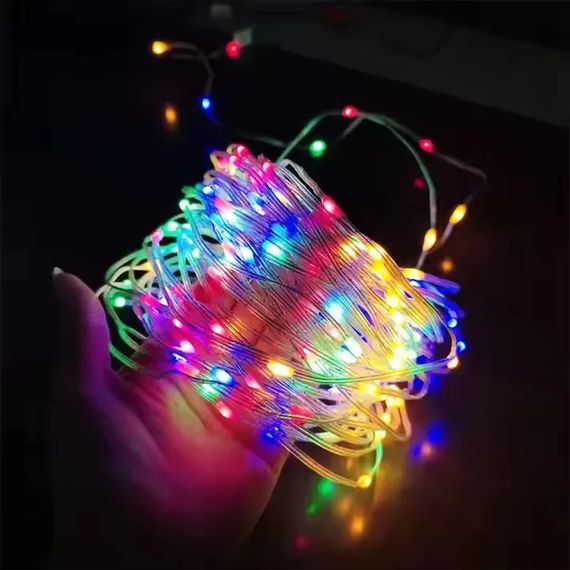 Розумна гірлянда USB 20м з Bluetooth+Пульт Кольорова / Смарт гірлянда RGB / Світлодіодна стрічка XPRO (234574716_501) | Зображення 4