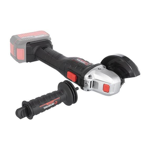 Шліфмашина кутова акумуляторна з безщітковим двигуном 125 мм INTERTOOL WT-9366 | Зображення 7