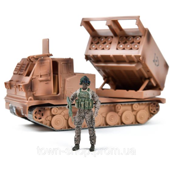 Игровой набор ELITE FORCE — ПУСКОВАЯ РАКЕТНАЯ УСТАНОВКА M270A1 (ПРУ, фигурка) | Зображення 1